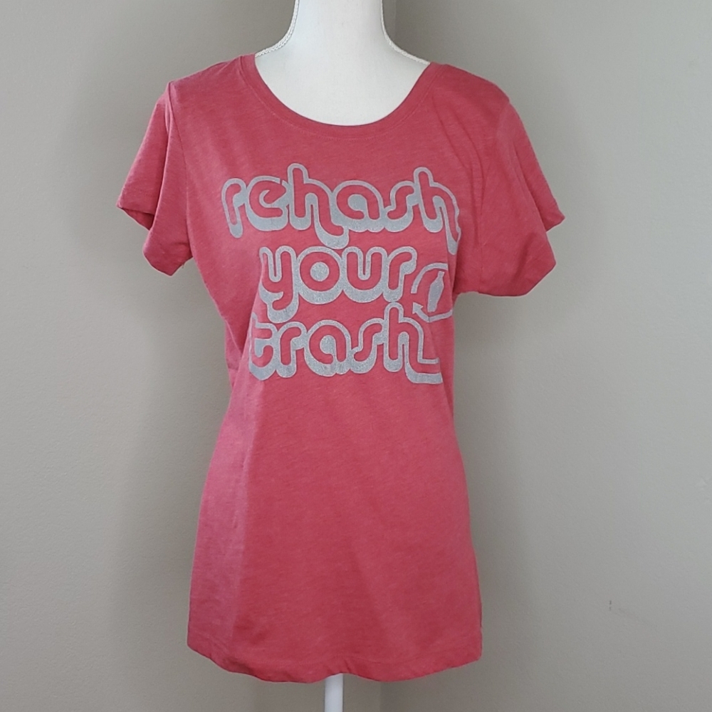 Coke A Cola 3  RedInside Rehash Your Trash Tee